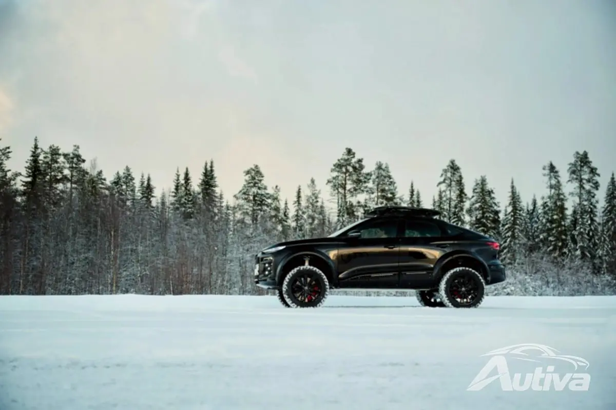 Концепт внедорожника Audi Q6 e-tron