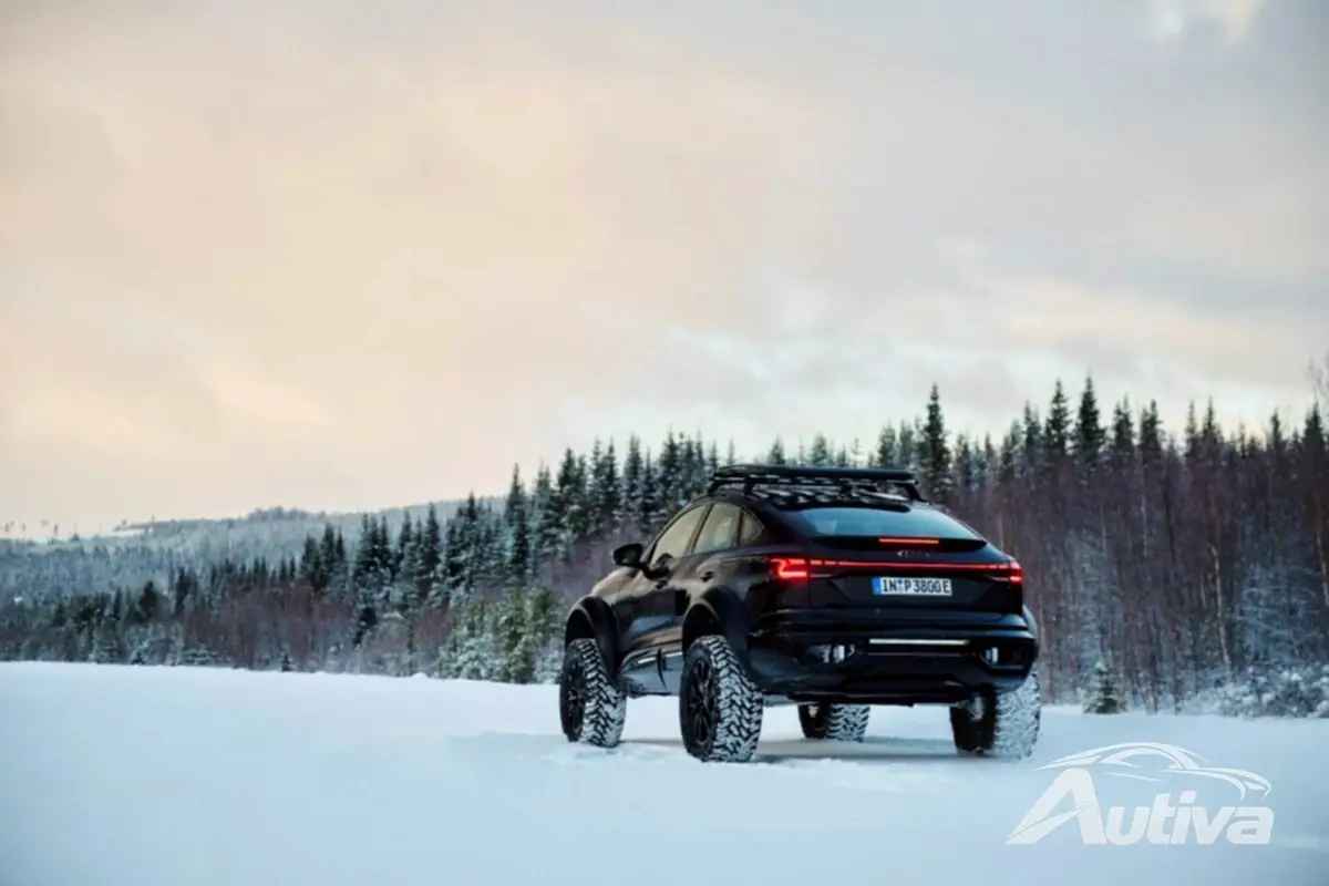 Концепт внедорожника Audi Q6 e-tron