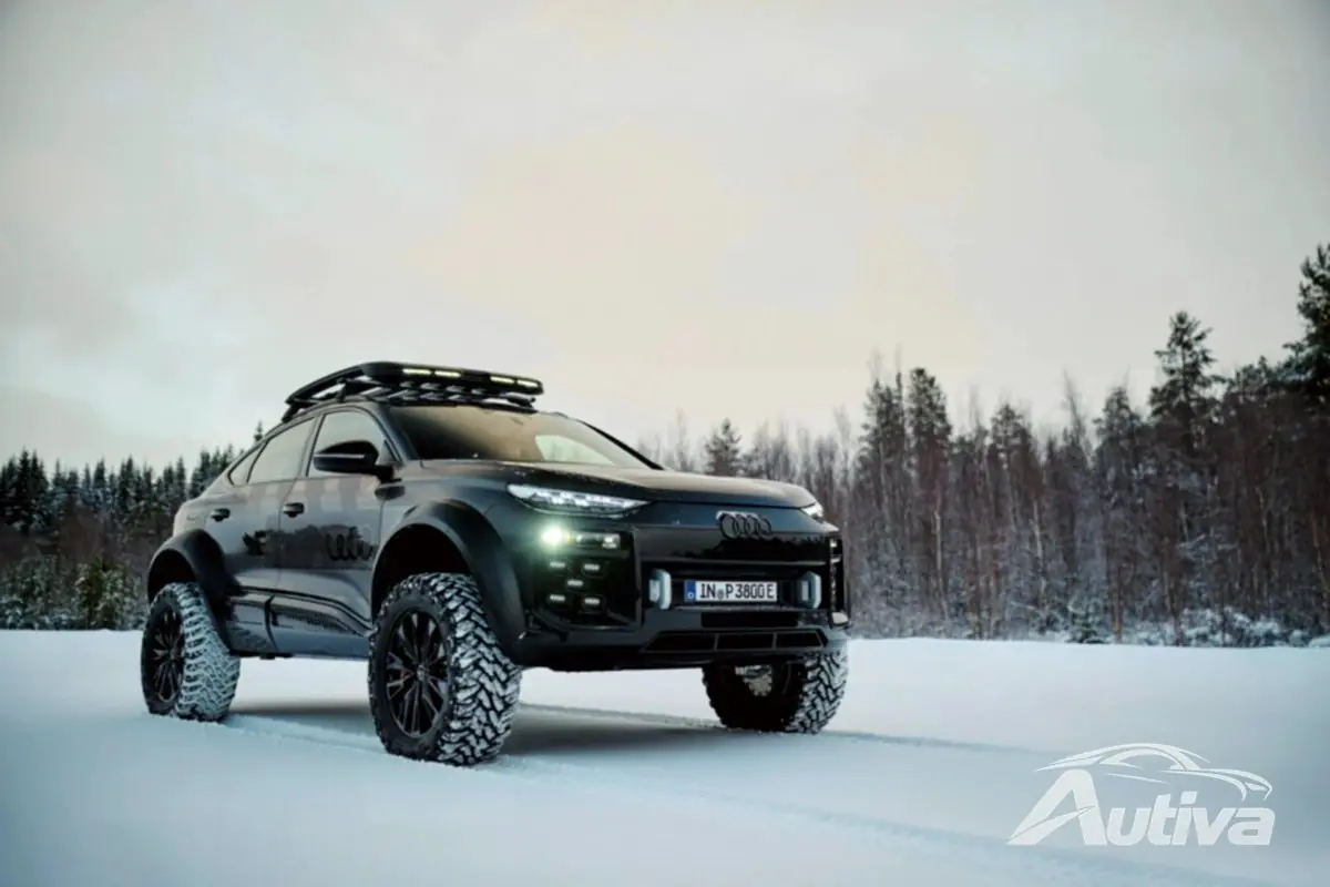 Концепт внедорожника Audi Q6 e-tron