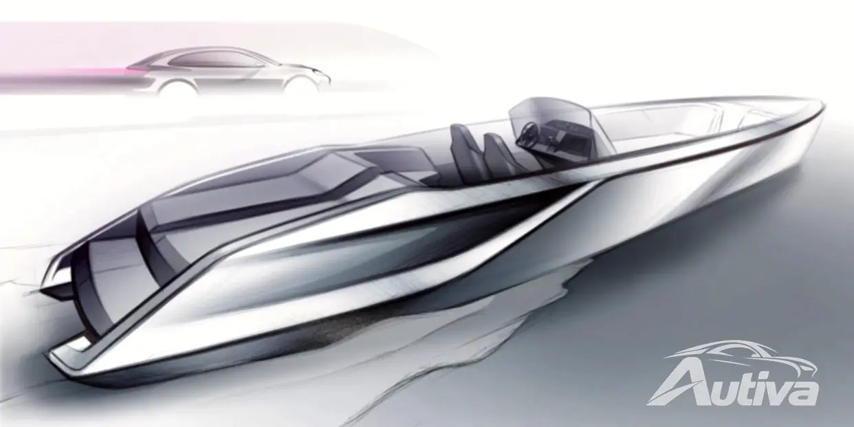 Il costruttore di barche austriaco svela il teaser della Porsche Macan