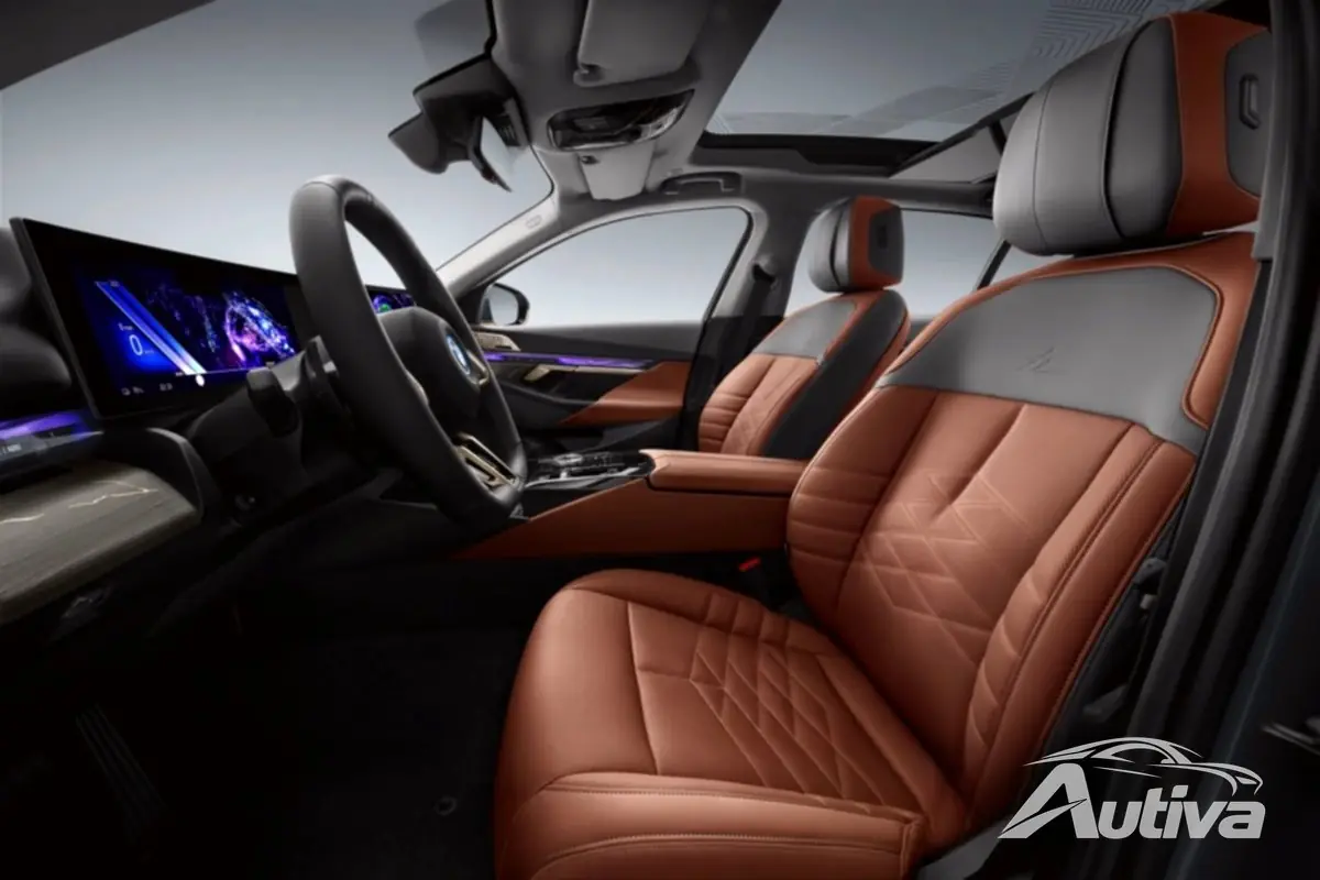 BMW i5 China Edition avduket med utvidet akselavstand 5