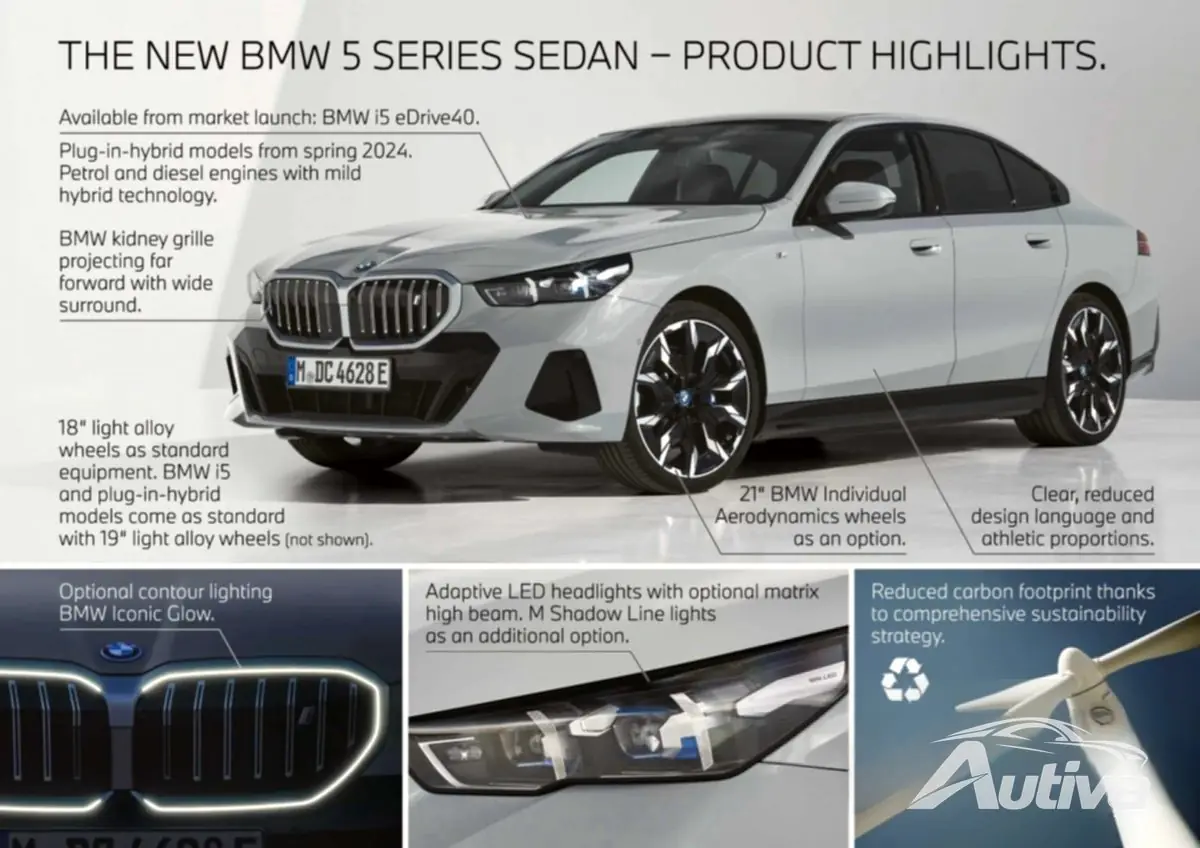 La BMW i5 viene lanciata con doppi propulsori elettrici 9