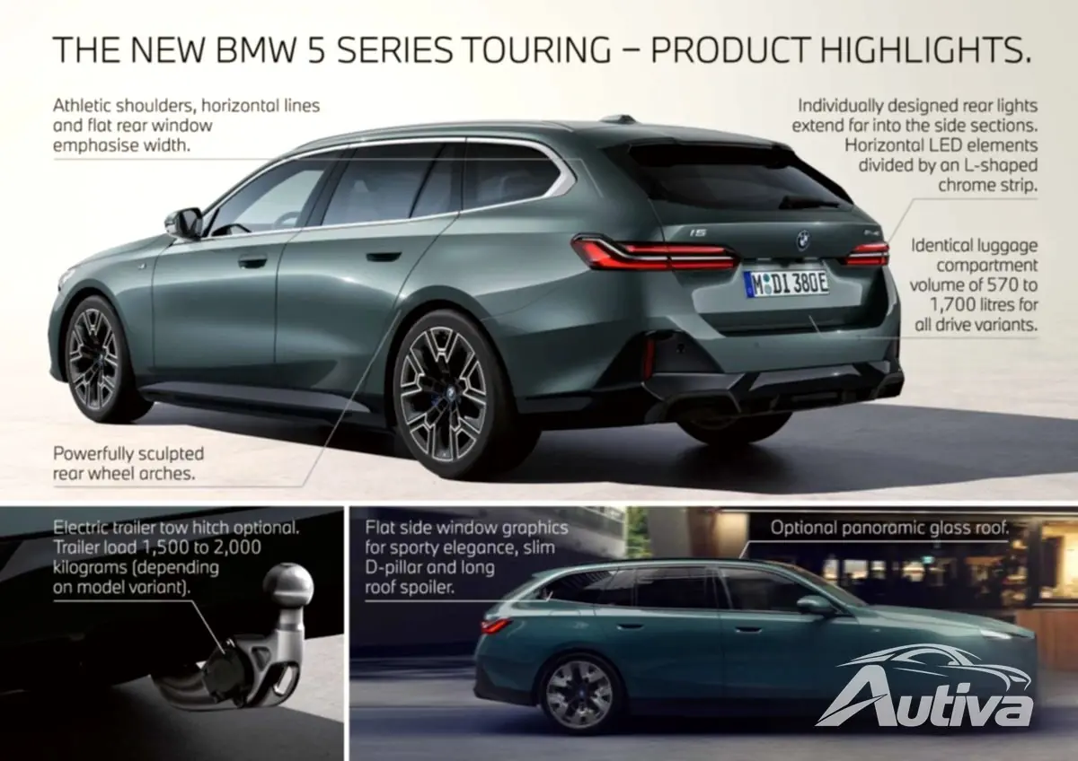 BMW i5 Touring: la station wagon più grande, comoda e costosa del marchio 19