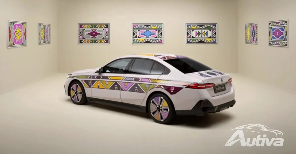 La BMW i5 che cambia colore è più di un semplice espediente La BMW i5 che cambia colore è più di un semplice espediente