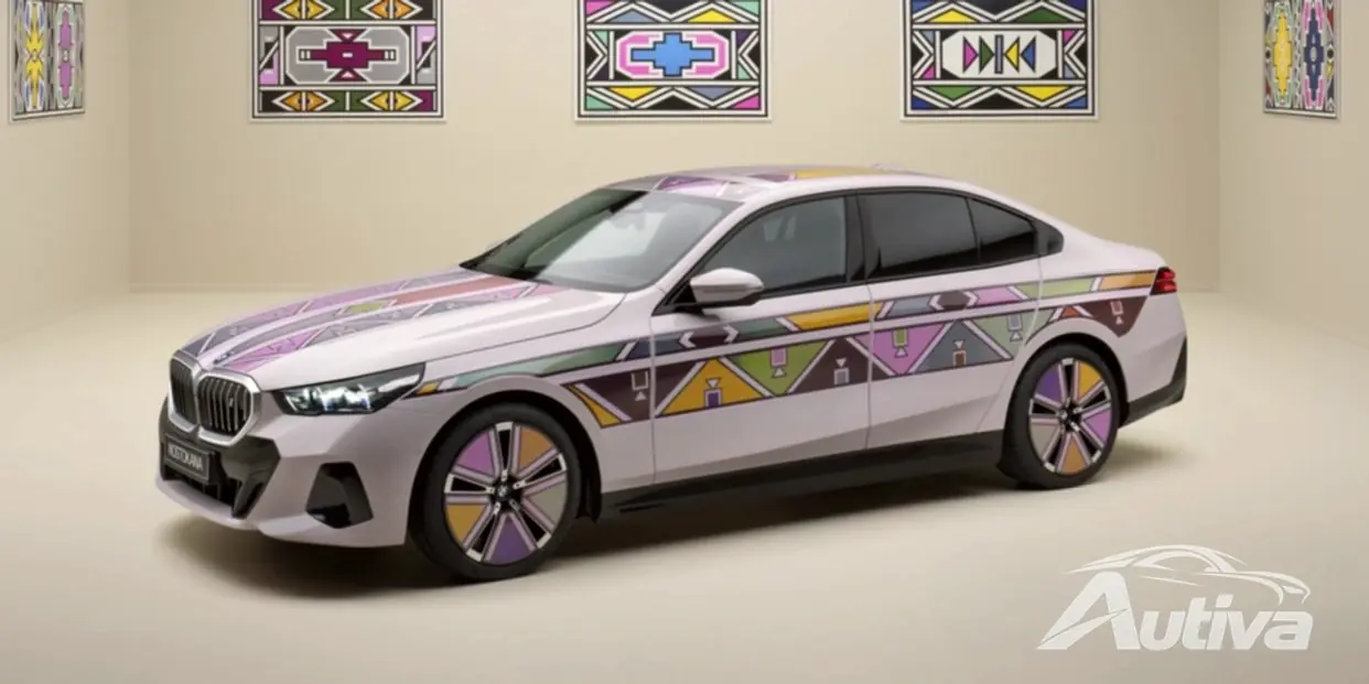 Функция изменения цвета BMW i5 выходит за рамки трюка