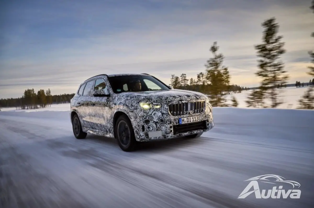 Wintertest des BMW iX1 2023