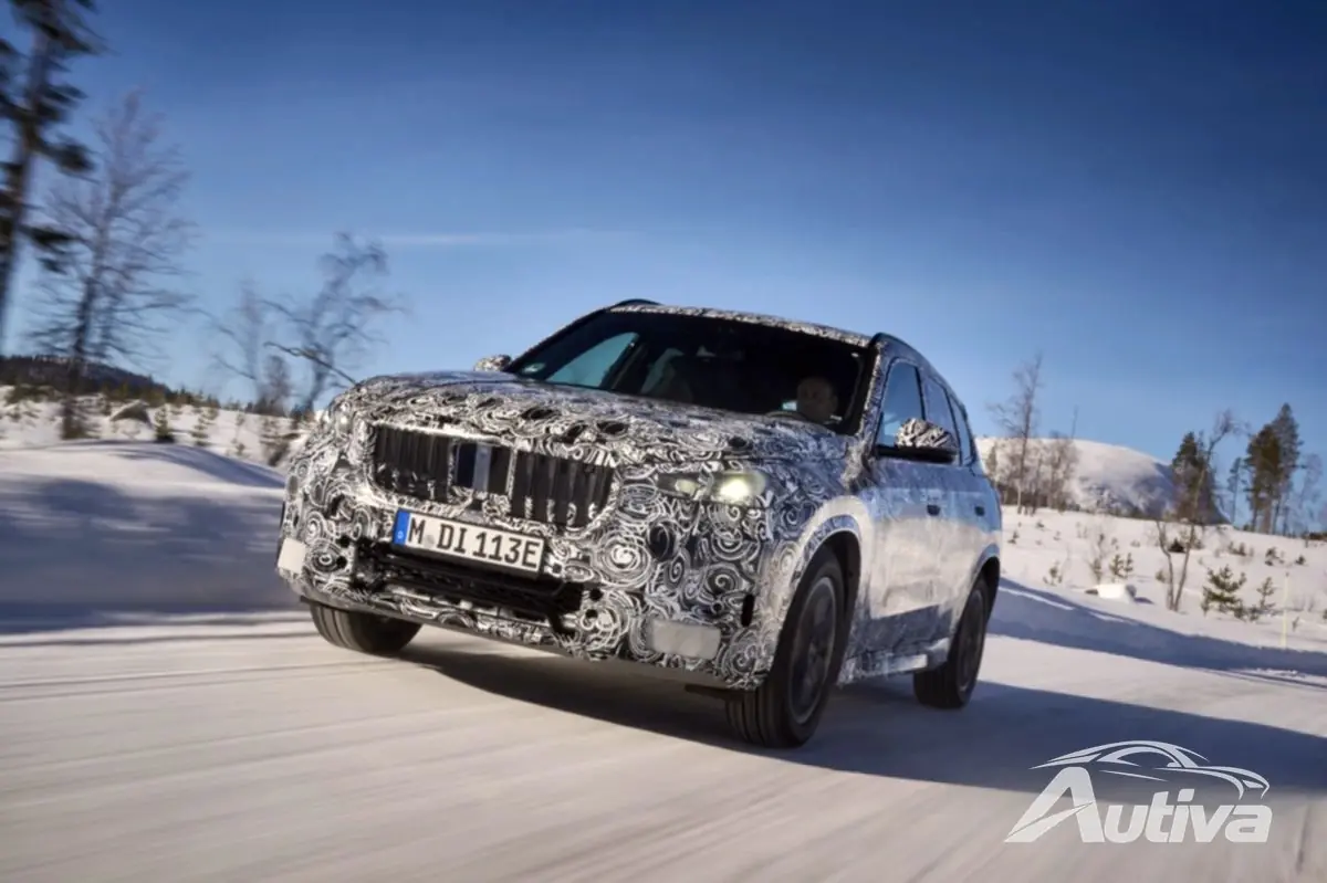 Vintertesting av 2023 BMW iX1