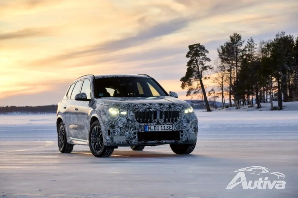 Testes de inverno do 2023 BMW iX1