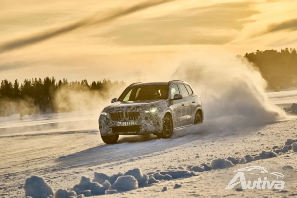 Vintertest av 2023 BMW iX1