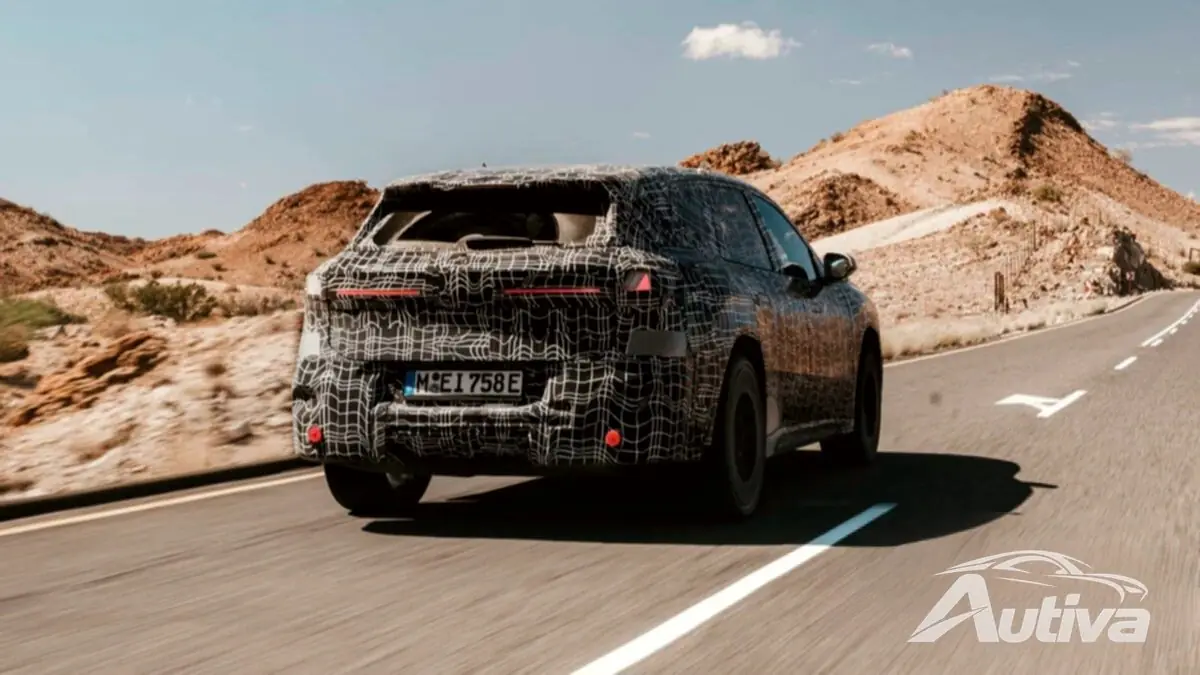 BMW iX3 bei Extremwettertests in Südafrika gesichtet