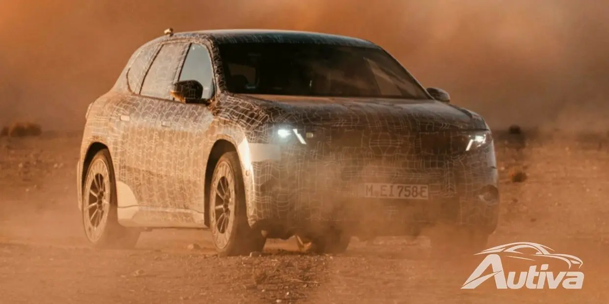 BMW iX3 запечатлен в борьбе с экстремальными погодными условиями на тестах в Южной Африке