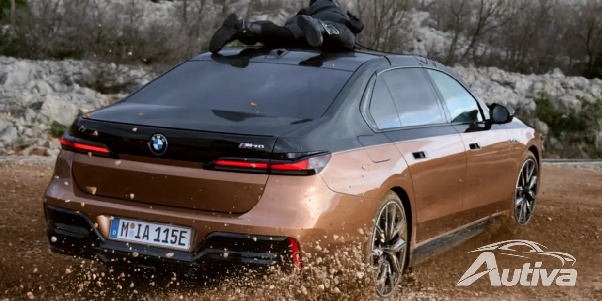 Die von BMW angetriebenen The Calm-Stars Uma Thurman, Pom Klementieff und der i7M70xDrive