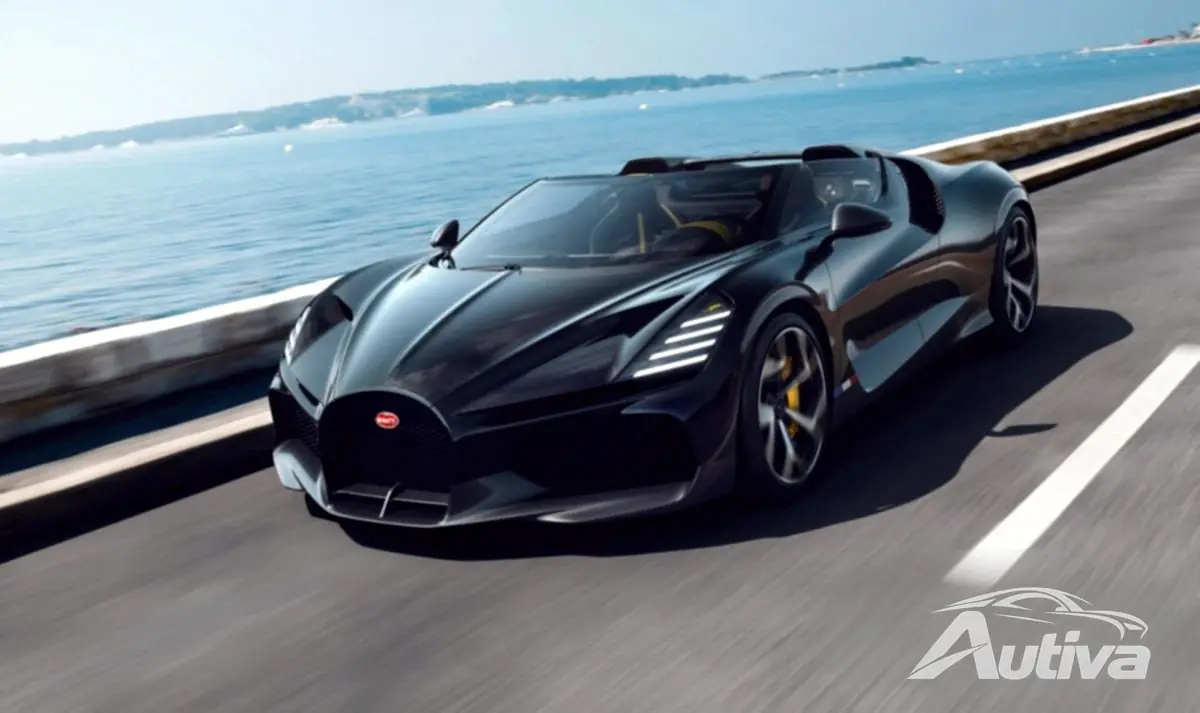 Bugatti Mistral är den sista Bugatti som har W16-motorn