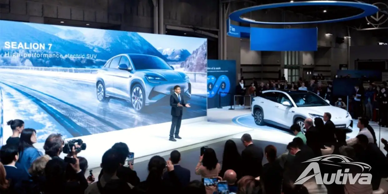 BYD, 파리 모터쇼에서 Sealion7EV 공개