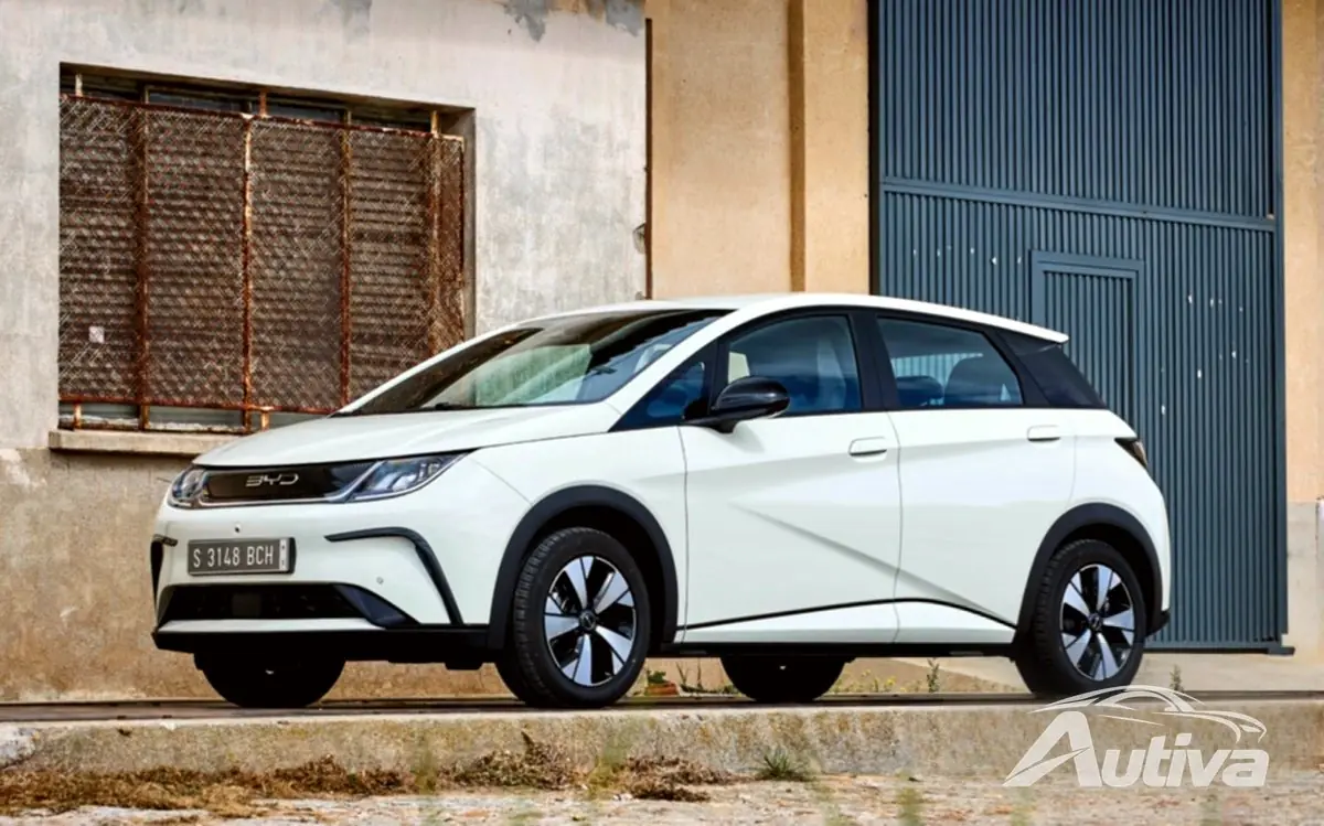 BYD Delfin z przodu BYD Delfin z przodu
