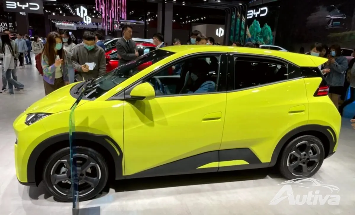 BYD Seagull только что был представлен. BYD Seagull только что был представлен.