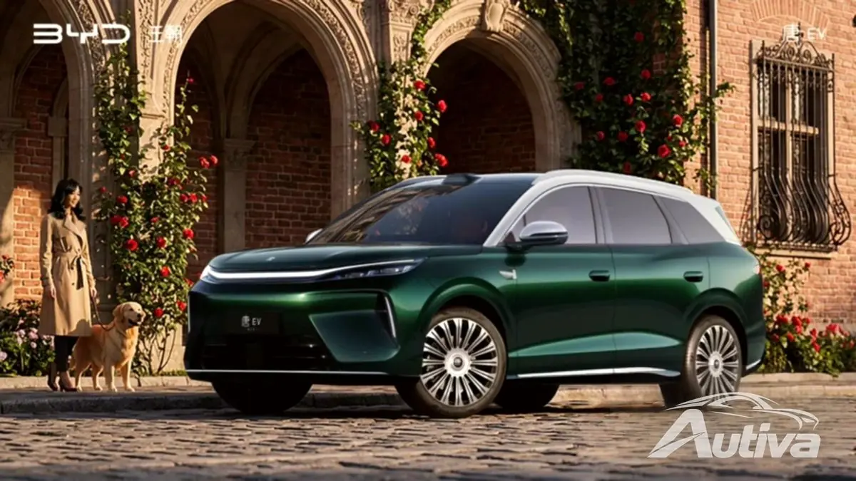 Jetez un œil à l'intérieur inspiré du vaisseau spatial du SUV Tang de troisième génération de BYD