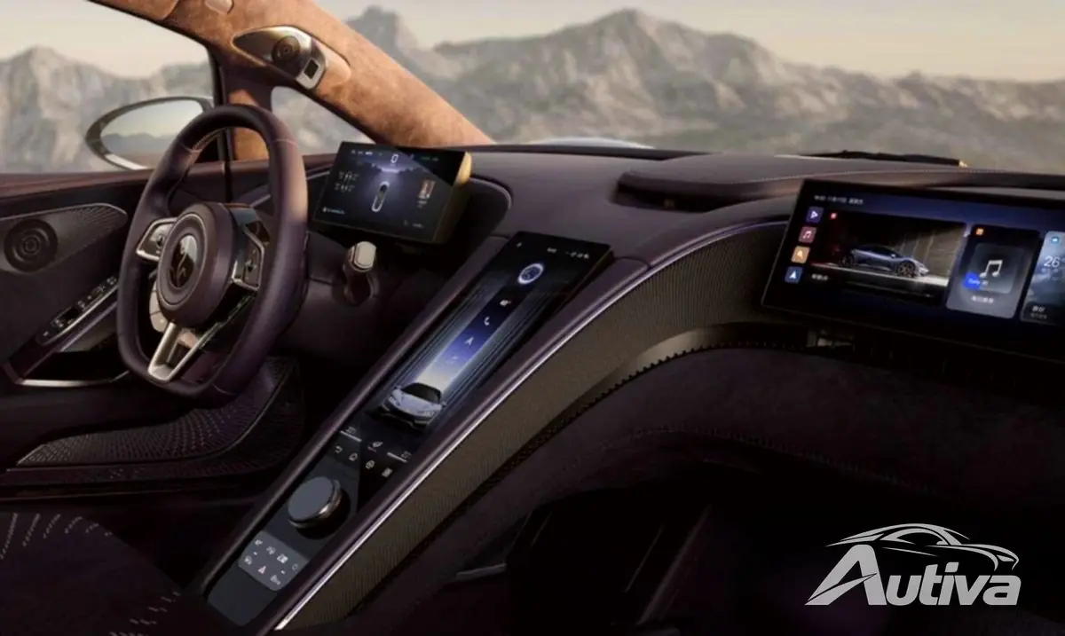 The Yangwang U9's interior