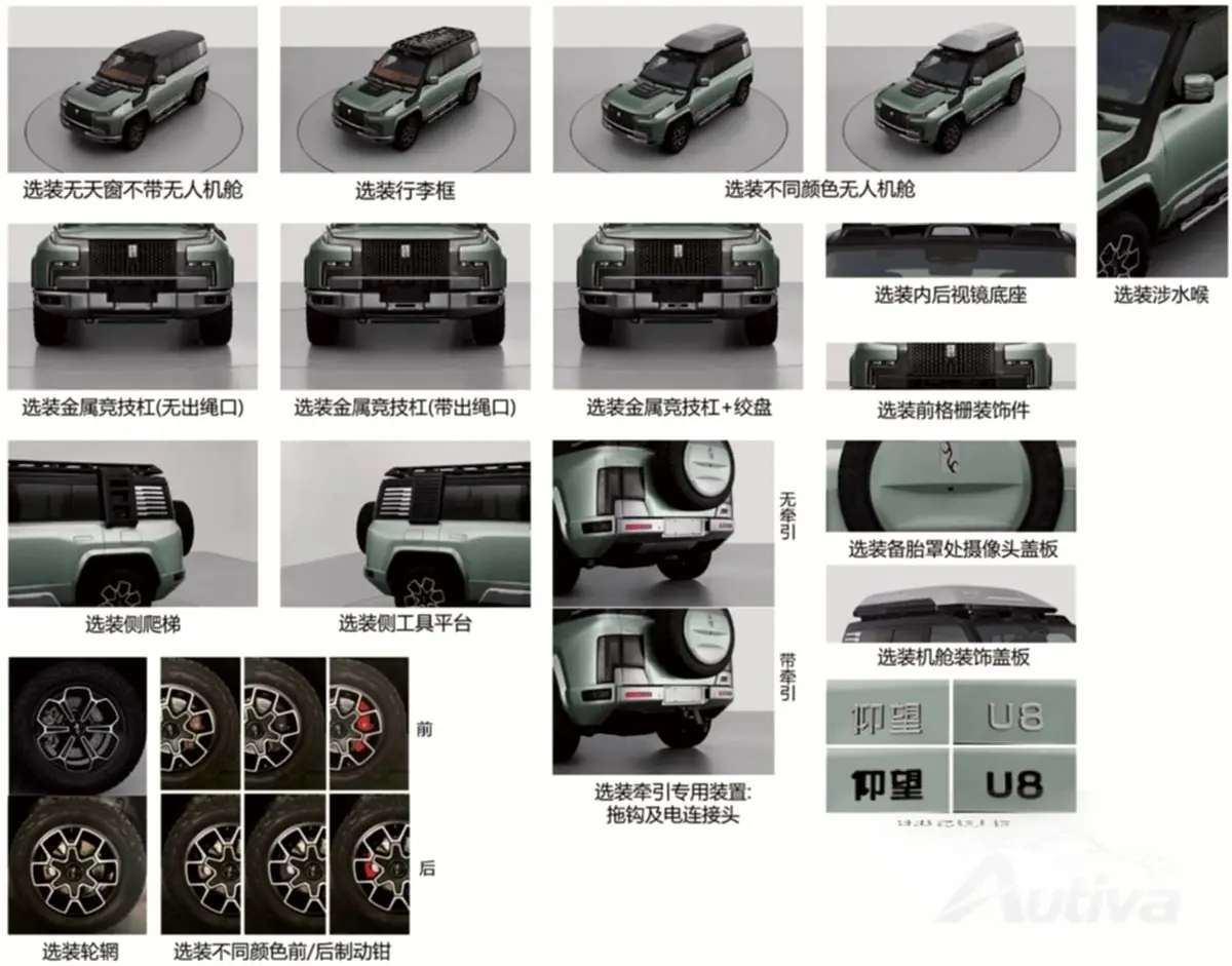 양왕 U8 Master Edition MIIT 출원 양왕 U8 Master Edition MIIT 출원