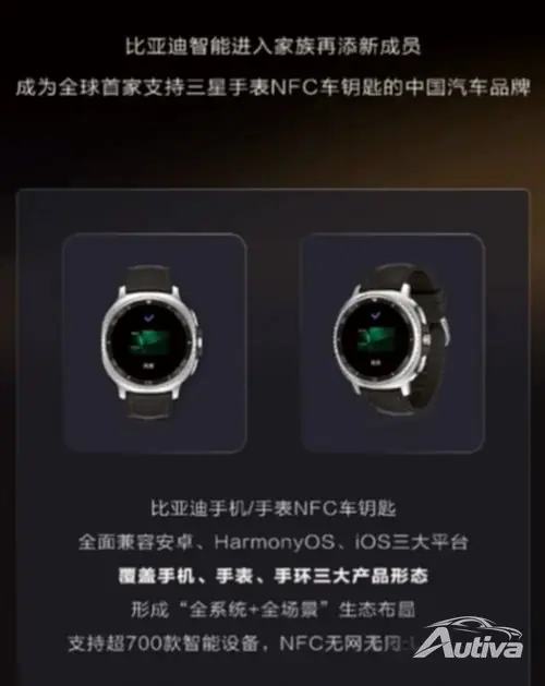BYD trasforma l'ultimo Galaxy Watch in una chiave digitale per l'auto BYD trasforma l'ultimo Galaxy Watch in una chiave digitale per l'auto
