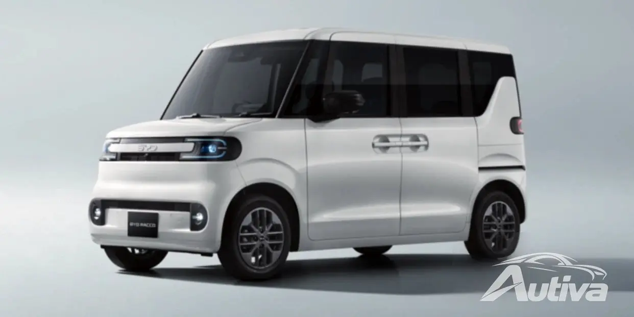 BYD、新型軽自動車「Racco」の内装を公開