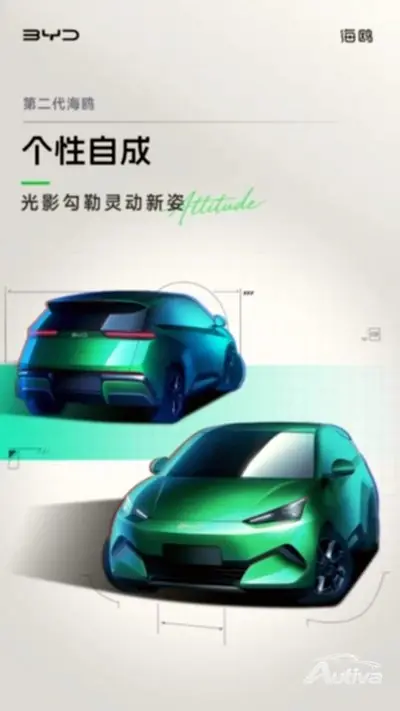 El runabout urbano más pequeño de BYD está a punto de crecer