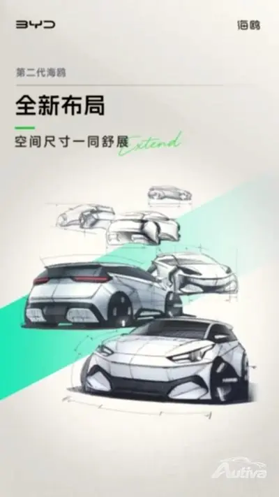 El runabout urbano más pequeño de BYD está a punto de crecer El runabout urbano más pequeño de BYD está a punto de crecer
