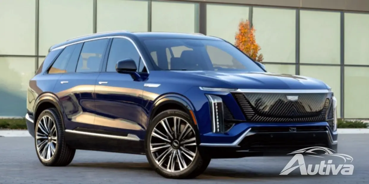 Cadillac Vistiq: De første offisielle bildene av SUV-en med tre rader avslørt