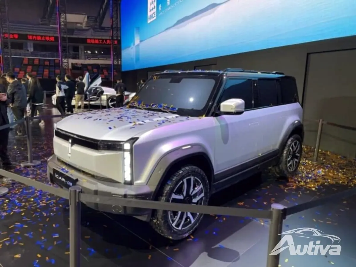 Chery estrena dos vehículos eléctricos iCAR en China