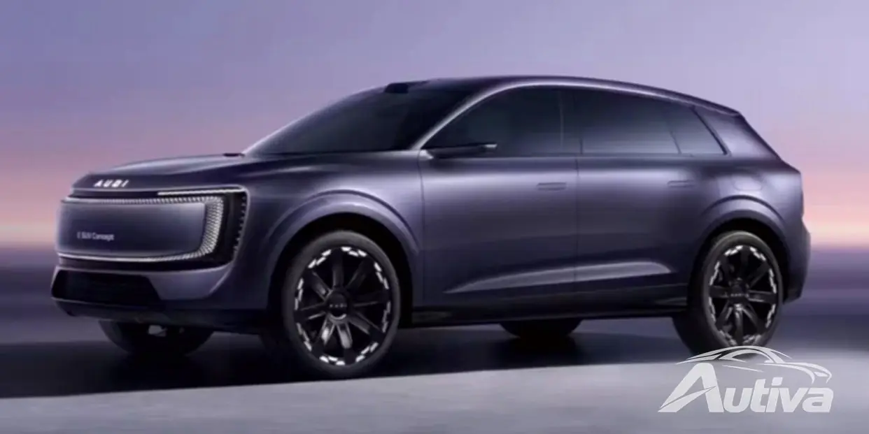 China Audi provoca o próximo E8 com novo conceito grande de E-SUV