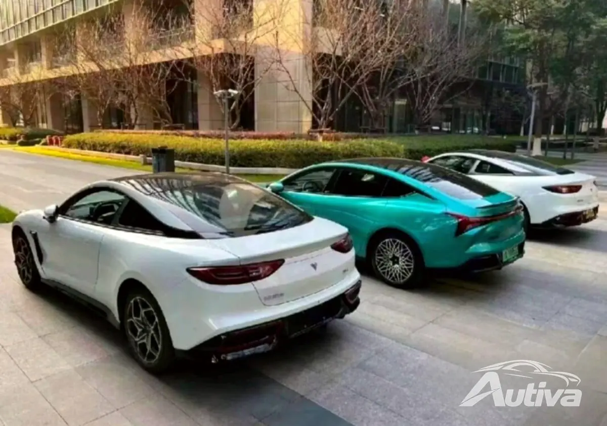 Elektrikli coupe Neta E, tanıtımı öncesinde Çin'de görüldü
