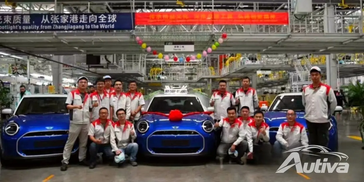 Çin İlk Elektrikli Mini Cooper'ı Piyasaya Sürüyor