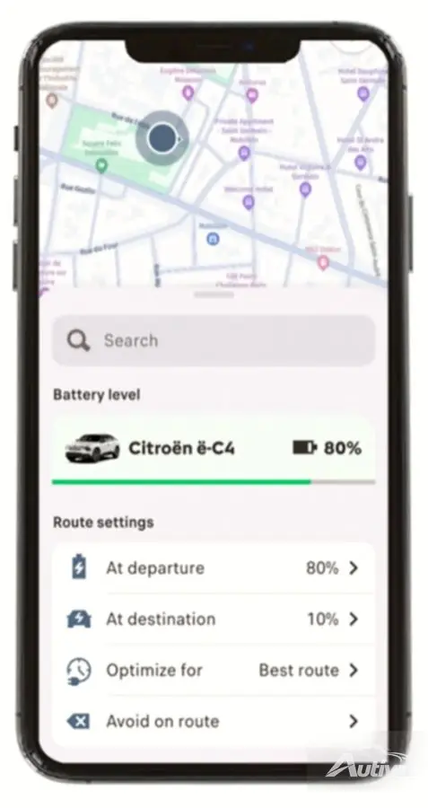 تطلق Citroen لأول مرة خدمة e-ROUTES، وهي أداة تخطيط الرحلات المعززة بالقوة 5