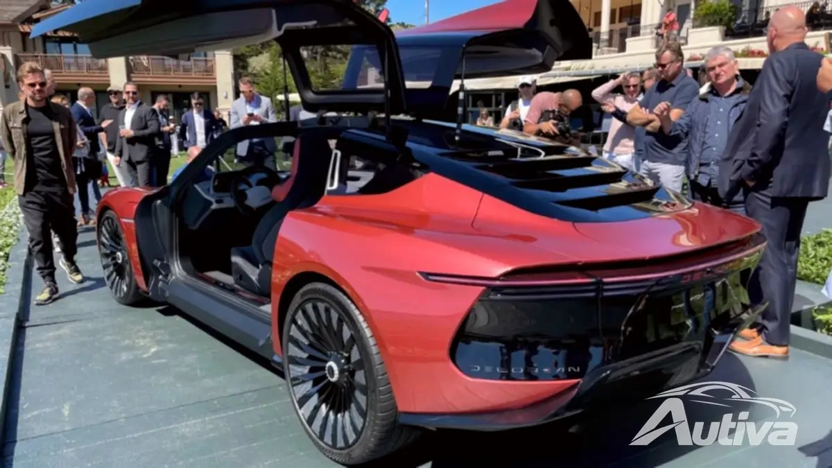 DeLorean Alpha5 debütiert in Pebble Beach DeLorean Alpha5 debütiert in Pebble Beach