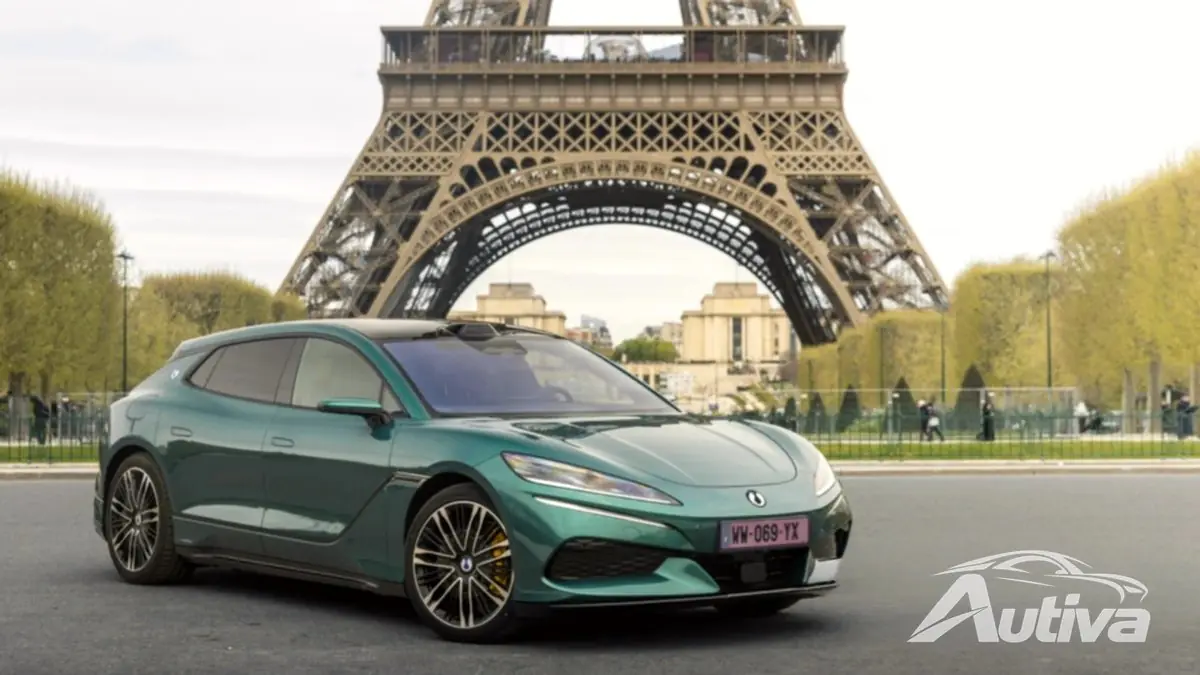 2026 Denza Z9 GT i Paris - källa: Denza/BYD 2026 Denza Z9 GT i Paris - källa: Denza/BYD