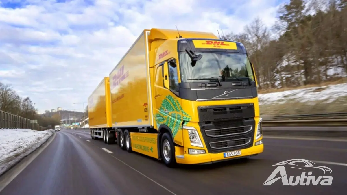 未来は明らかに...黄色 - Electric Volvo FM