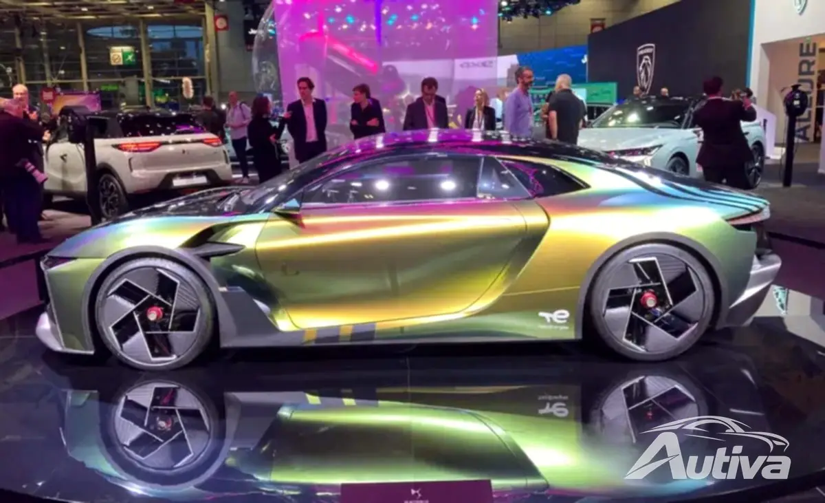 파리 모터쇼에서 선보인 DS E-Tense 성능