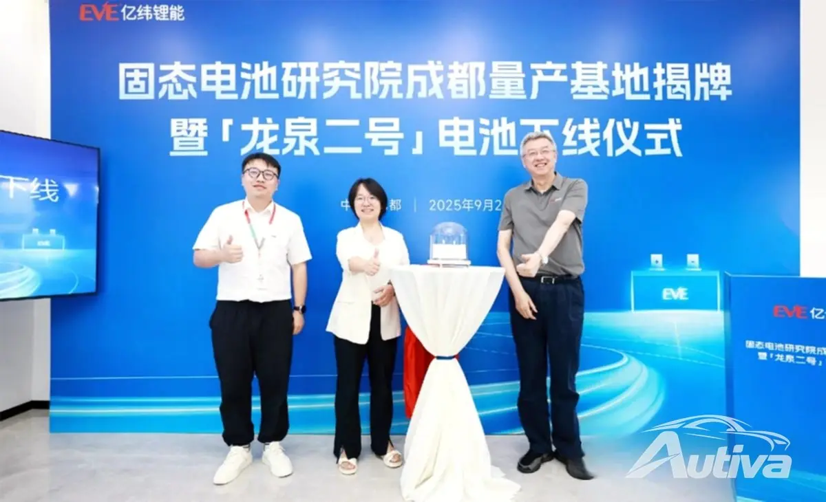 Eve Energy viert de start van de productie van solid-state batterijen - bron: IT Home Eve Energy viert de start van de productie van solid-state batterijen - bron: IT Home