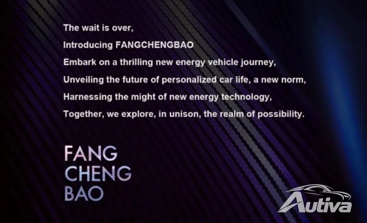 Fang Cheng Bao, BYD를 다섯 번째 EV 브랜드로 확장 10