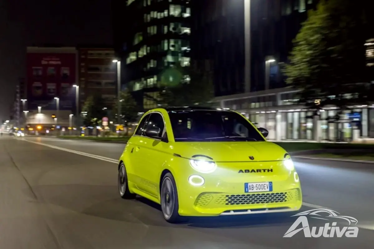 Fiat bringt den Abarth500e auf den Markt – sein erstes leistungsstarkes Elektrofahrzeug 8