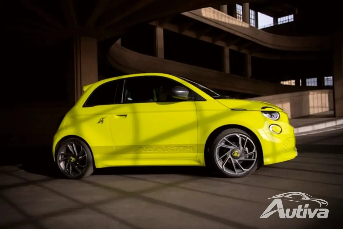 Fiat lancia l'Abarth500e, il suo primo veicolo elettrico ad alte prestazioni 3
