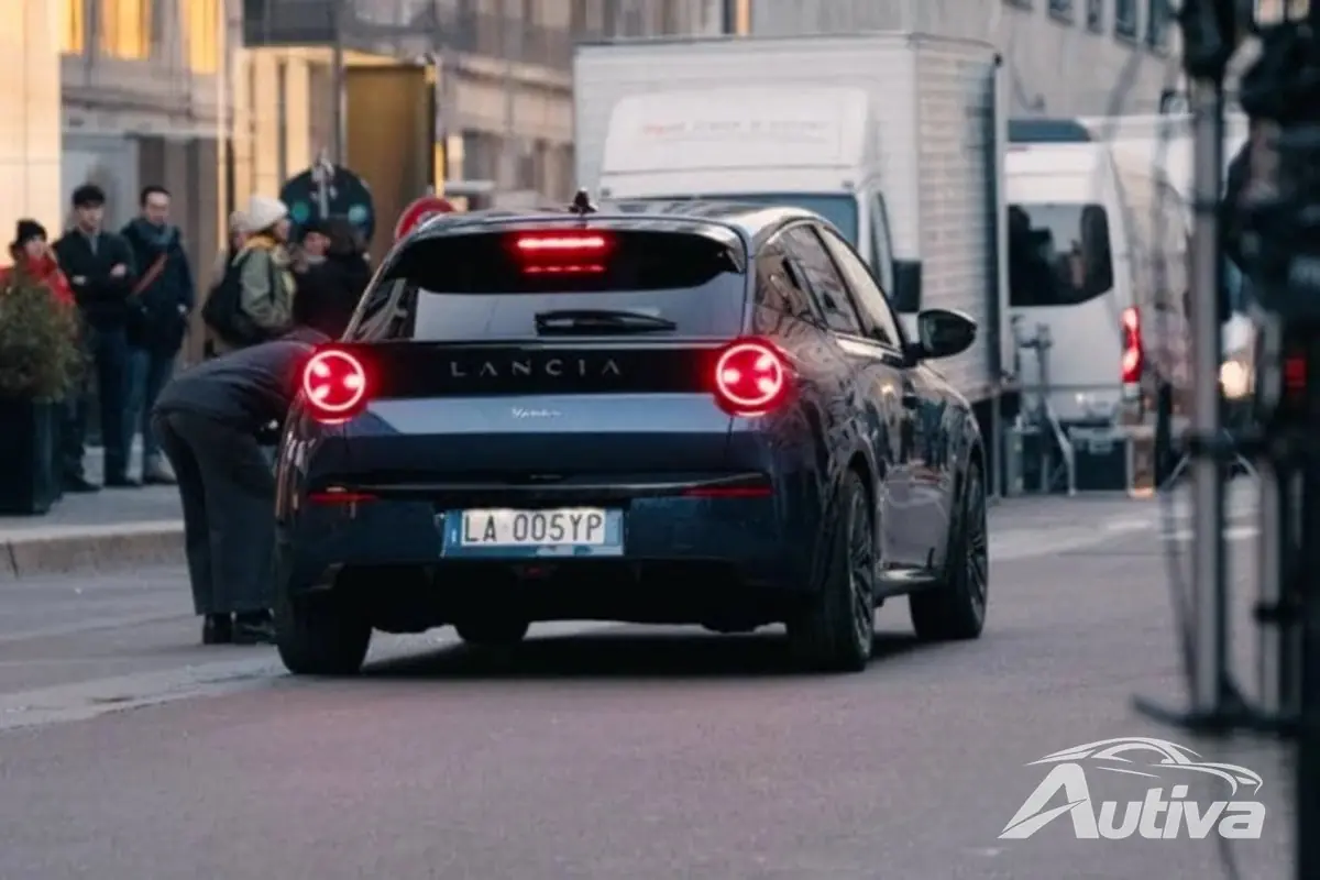 De første bildene av den helt nye Lancia Ypsilon