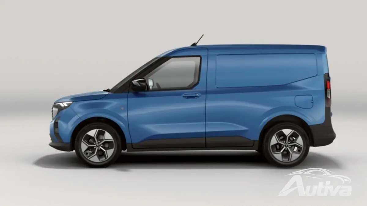 Ford E-Transit Courier przedstawia silnik elektryczny o mocy 134 KM i przestrzeń ładunkową o pojemności 2900 litrów 3