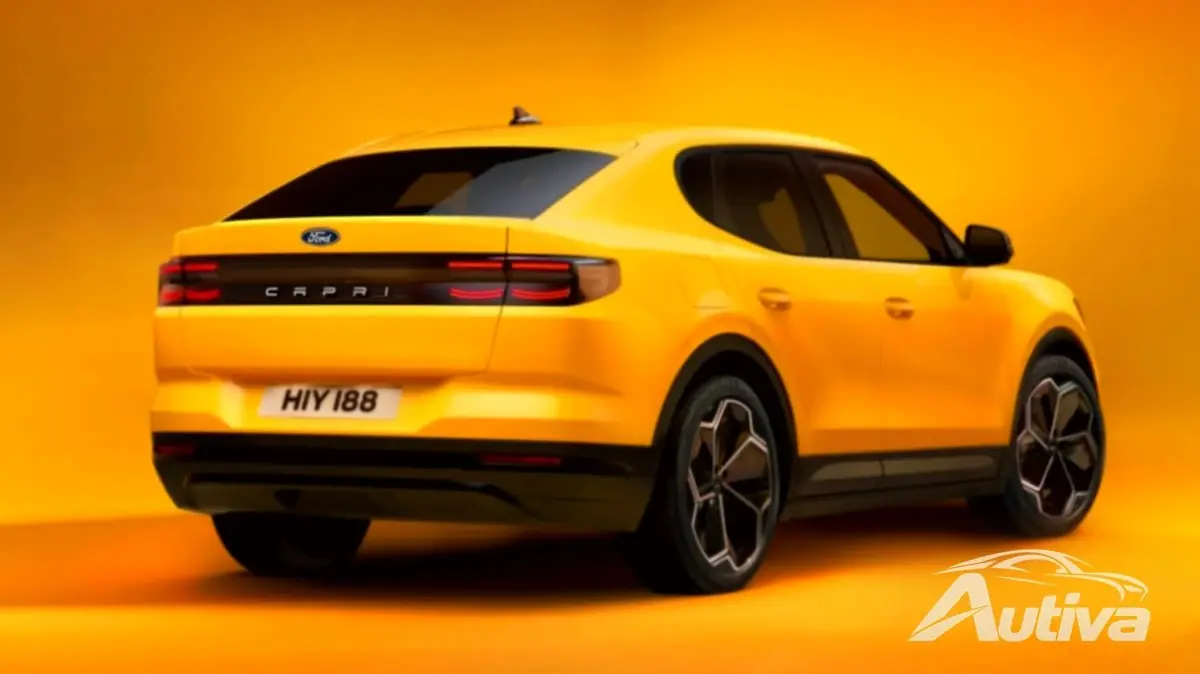 Ford eletrifica nostalgia com Capri EV cupê-SUV 4