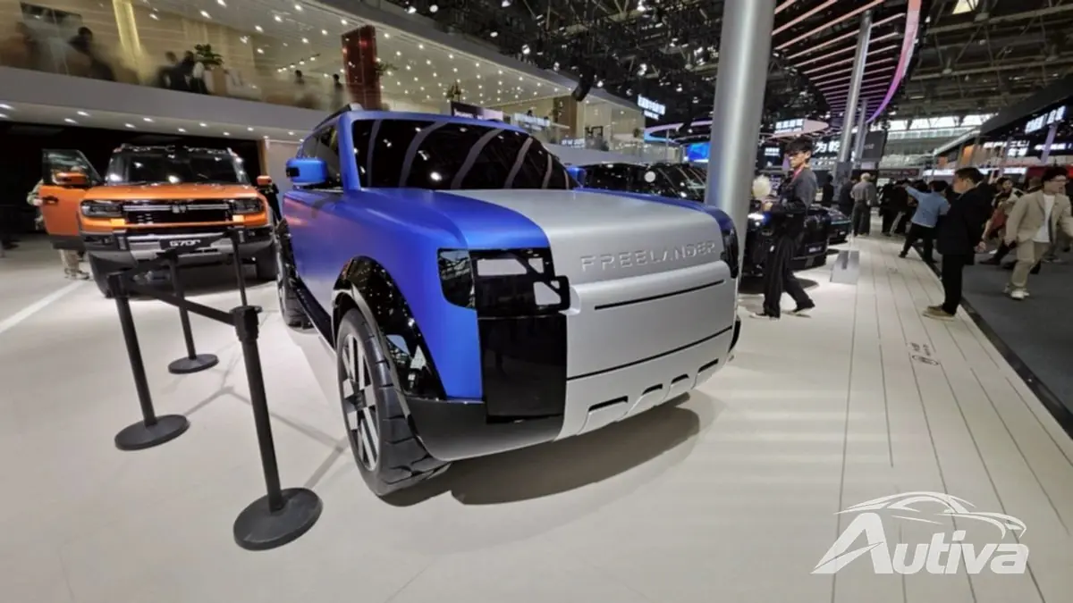 공식 공개를 하루 앞두고 공개된 Freelander 8 프로토타입