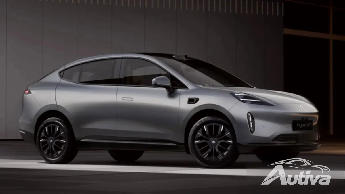 GAC Aion presenta Hyper HT con puertas tipo ala de gaviota
