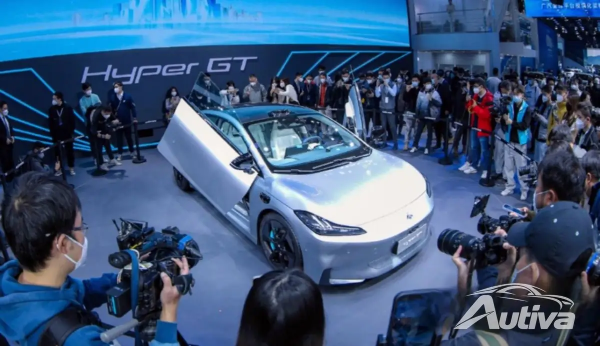 GAC Aion introducerar Hyper GT, det andra fordonet från Hyper-märket