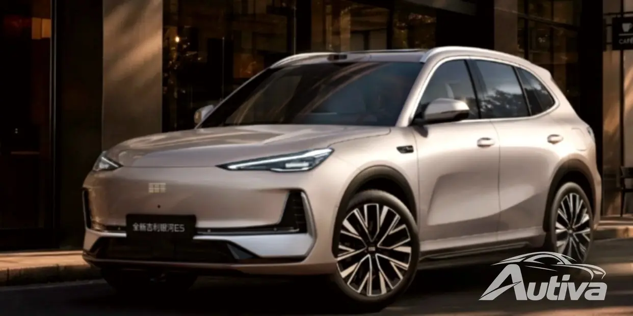 Geely EX5 revela su diseño de tracción trasera