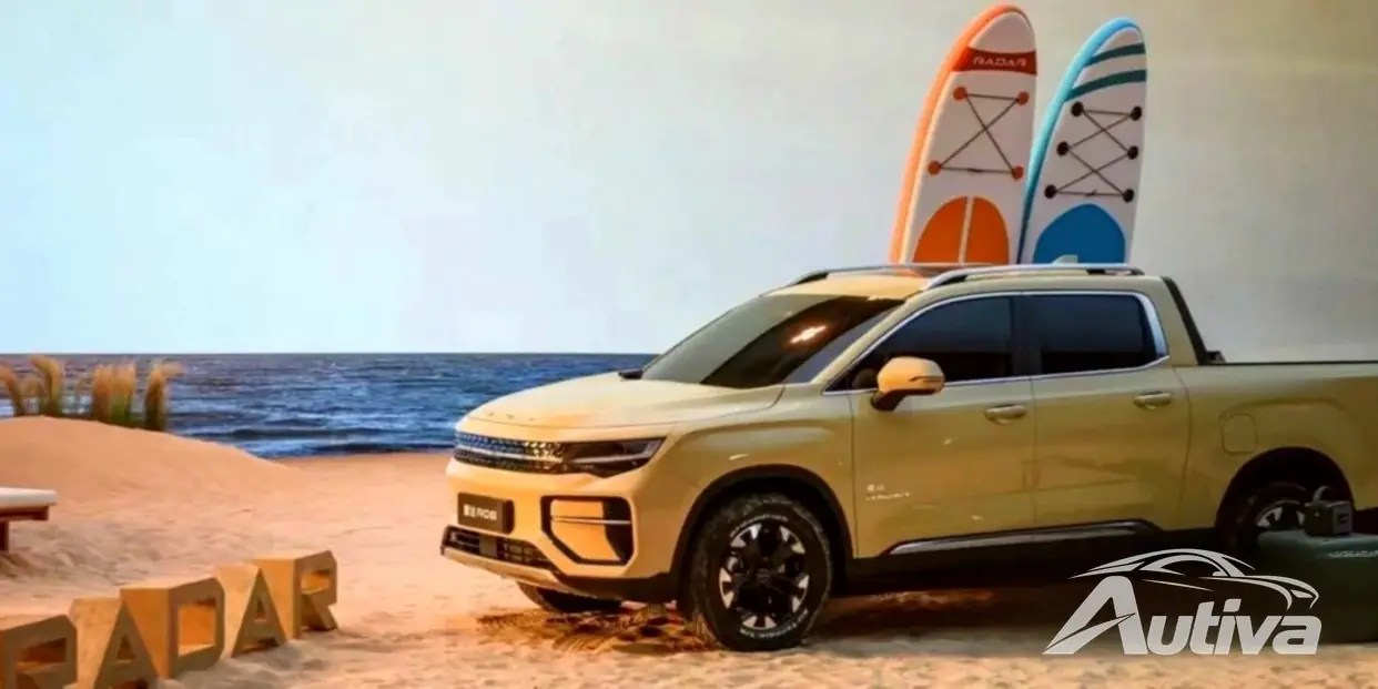 Geely lancia il nuovo marchio Radar Auto e debutta con il camion elettrico RD6