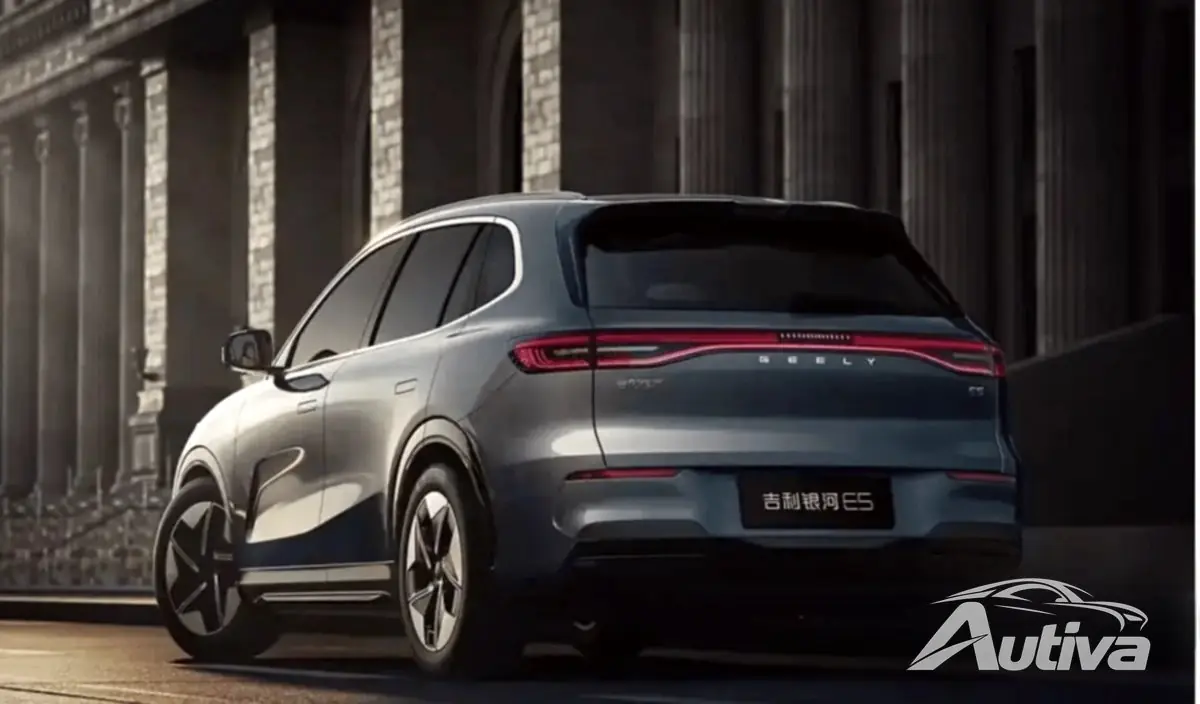 Geely, 소형 전기 SUV 신형 갤럭시 E5 공개 5